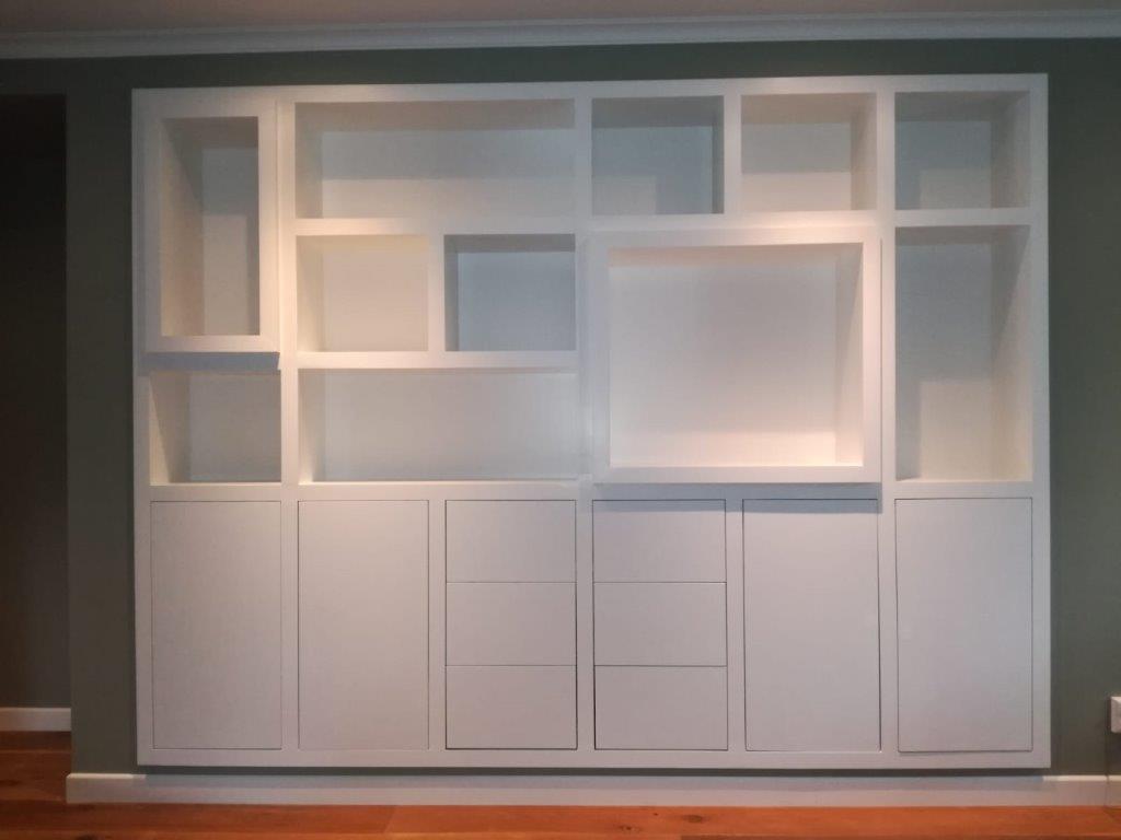 opmaat gemaakte kast tijdelijk