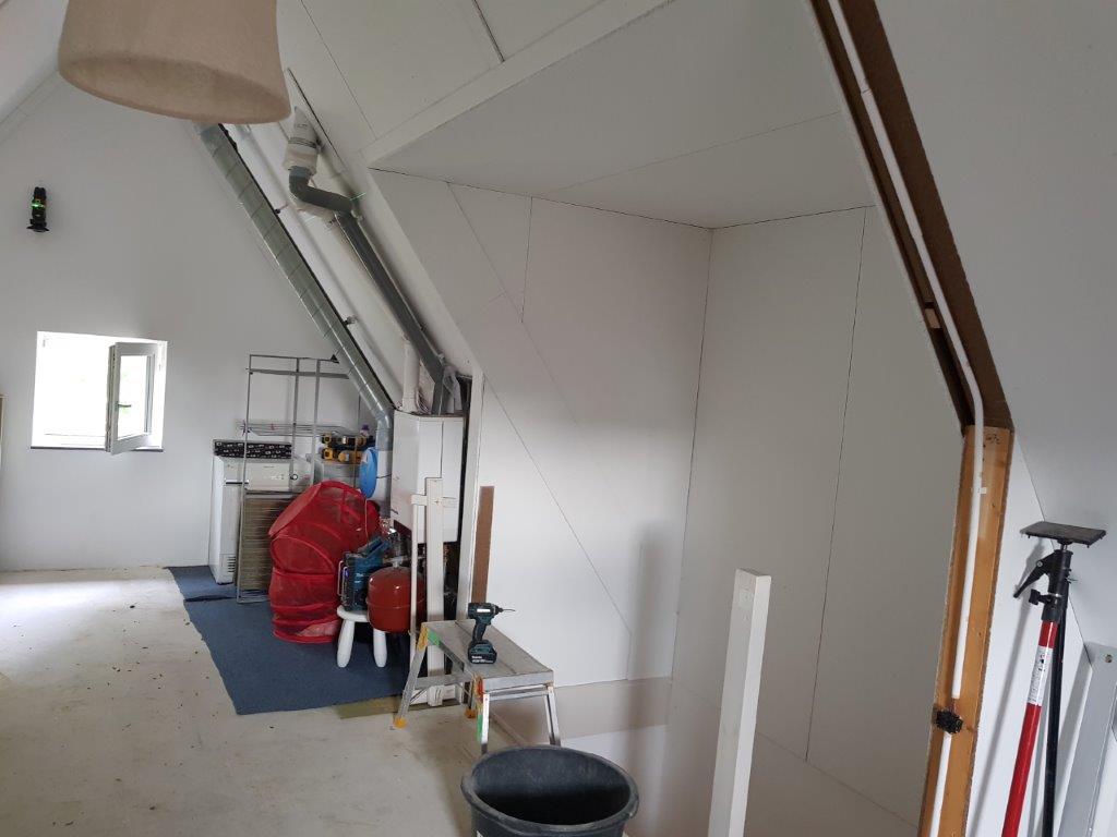 verbouwing zolder tijdelijk